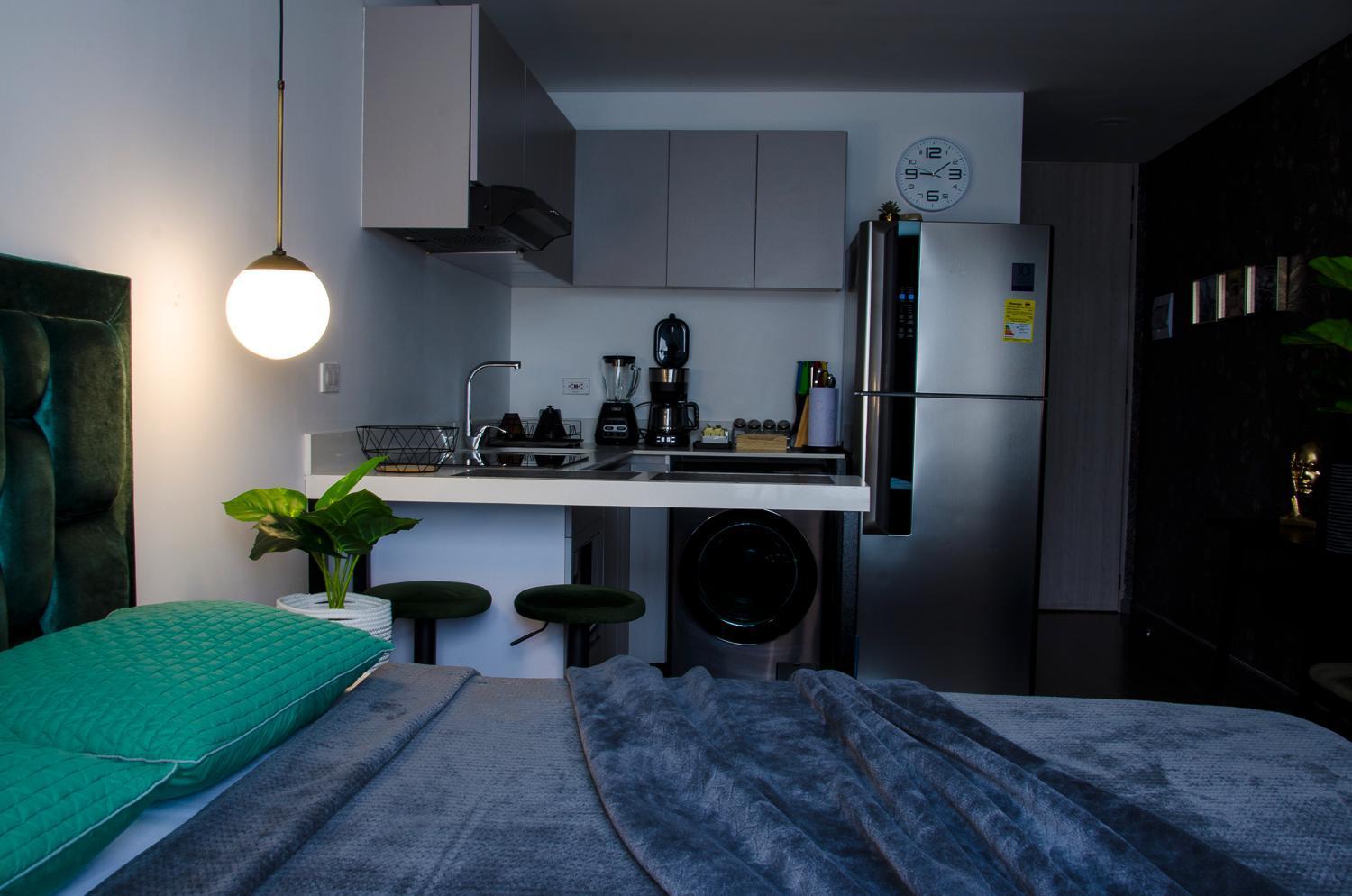 Apartamento Cozy & Quiet 1br 1bt Usaquen Country Club Golf Bogotá